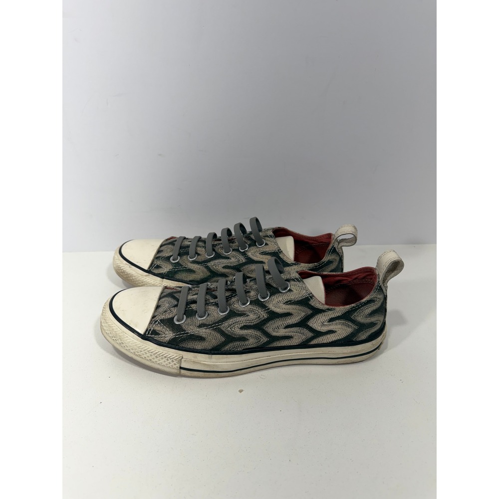 Converse x Missoni Chuck Taylor All Star Low Zigzag Knit Sneakers Mens 7 women 9